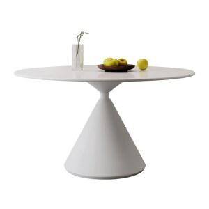 원형 식탁 1200 가정용 라운드 북유럽 0 8m 받침판 매치] 1 원탁[15MM 순백 거실 인용 다이닝 확장형