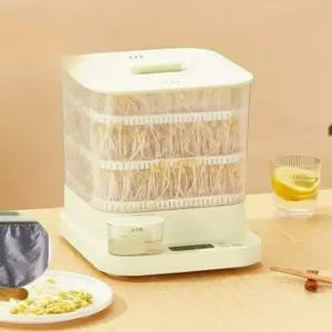 콩나물 키우기 자동물주기 기계 대용량 스마트 전동 콩나물 새싹 시루 재배기 1. 3단