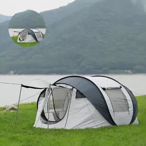 런웨이브 야외 팝업 텐트/ 캠핑 낚시 3~4인용/