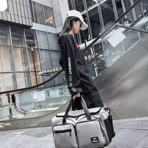 샤오원샵 토트 헬스백 크로스 보조가방 가방 건습분리 냠녀공용 여행 숄더 스포츠백 러기지백팩 대용량 꾹5