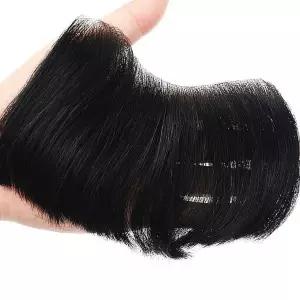 붙이는 남자 앞머리가발 중년 탈부착 자연스러운