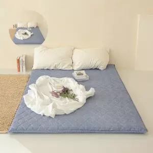 접이식 3단 바닥에 매트리스 까는 토퍼