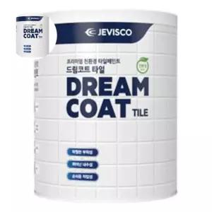 타일 제비스코 드림코트 페인트 화이트0.9L