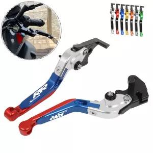 오토바이 액세서리 BMW S1000RR S1000 RR S 1000 RR 2010-2019 용 CNC 조정 가능한 접이식 확장형 핸들 브