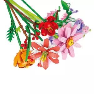 크리스마스 꽃 어드밴트 선물 블록 캘린더 인조 트리 가짜