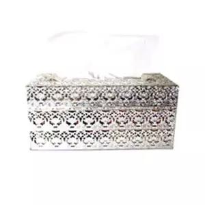 티슈 케이스 실버각커버 디자인 인테리어 꽂이 보관함 휴지 홀더