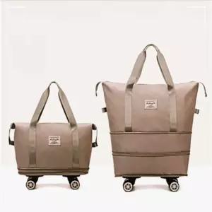 바퀴 쇼퍼백 탈부착 사이즈조절 포인트 실용적인 가능 OWFHLMJ5