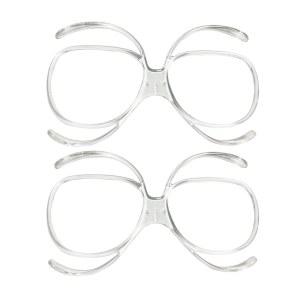 세일업신위안 스키 고글 Rx 삽입 광학 어댑터 TR90 유연한 구부릴 수 있는 범용 사이즈 내부 프레임 스노보드 모터사이클 고글 2개