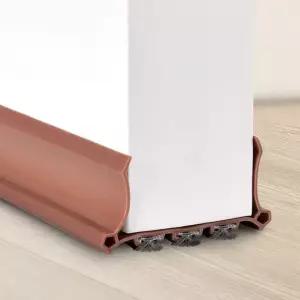 5중 창문바람막이 문풍지 외풍차단 모헤어 문틈막이 XWFG3H9I