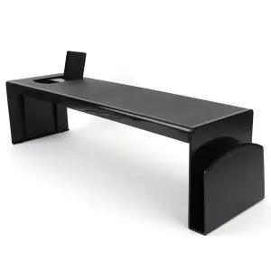 모니터 받침대 휴대폰 거치가능 소품 수납 진열 선반대 노트북 거치대 노트북대 컴퓨터 데스크함책상정리함