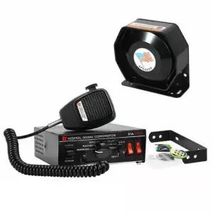 마이크 앰프 차량용확성기 행사 사이렌 자동차 스피커 홍보 방송