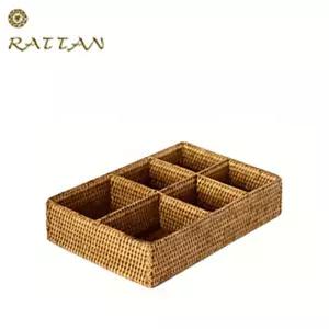 라탄 뉴 화장품 정리함미얀마 BK181