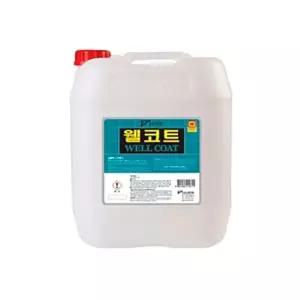 PVC타일 웰 수지 바닥 광택제 18.75L왁스 코팅제 복도제 로비제 다용도 청소용품 청소용 도포작업용 사무실