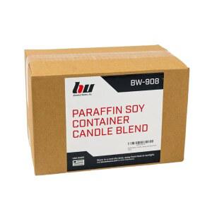 블렌디드 왁스, Inc. 양초 제조용 소이 파라핀 블렌드 벌크 단일 붓기, 사용하기 쉬운 파스틸리스, 무취 및 프리미엄 왁스 혼합물 10파운드, 흰색