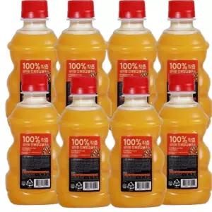 빙그레 제주 삼다향 착즙 천혜향 감귤주스 320ml 8입 8개 간식 발렌타인데이 어린이집 생일파티 만들기 학