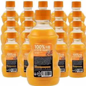 빙그레 제주 삼다향 착즙 레드향 감귤주스 320ml 20입 20개 간식 학원 학교 생일 발렌타인데이 생일파티