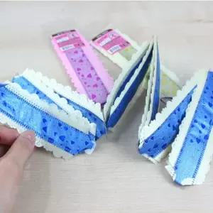 쉬운 포장리본 만들기 랜덤 (대)x40개 끈선물 선물끈 선물지 리본끈 장식 답례품 판촉물 개업식 돌잔치 결