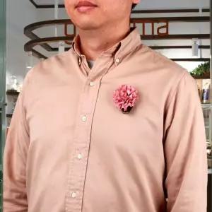 카네이션 꽃 코사지 (코랄핑크) 어버이날 스승의날