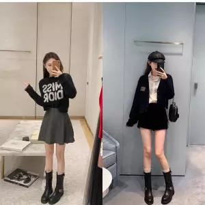 포뇨2 여성 가죽 소가죽 워커힐 웨스턴 와이드 부츠 미들 워커 라이더 리얼 키높이 OPH5