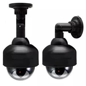 가짜 모형 CCTV 카메라 페이크 센서등 돔형 방범용공갈 CC티비 도난방지 시시 감시 방범용 씨씨