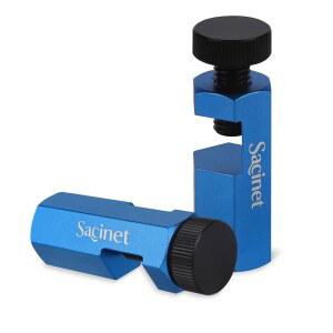 스피드 스퀘어 및 원형 톱 가이드를 위한 업그레이드된 계단 게이지 세트 홀더 카라비너로 놓치기 어려운 긁힘 방지 슬롯 프레임 사각 지그 연장 남성용 멋진 선물