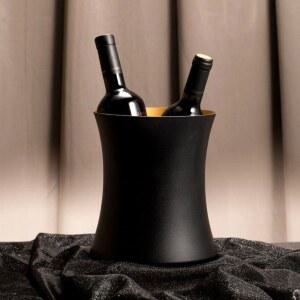 얼음통 와인바 블랙 양동이 맥주박스 아이스 레스토랑 쿨러