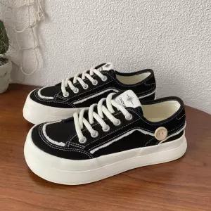 MN 여성 러닝화 크라우드 버튼 통굽 슈즈 여름 빈티지 워커 인기2