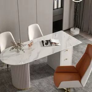 병원 상담책상 대리석 사무실 테이블 피부과 학원