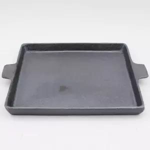 쿨샵 볶음요리 사각 무쇠팬 업소식당용 등갈비고기불판 용불판 주물 숯불 프라이 원형 가마솥 닭갈비 용냄