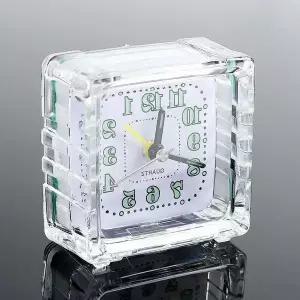 [골드스마일]미니 탁상 시계 작은 테이블 클래식 탁자