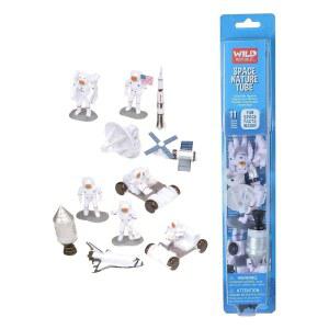 와일드 블릭 피규어 튜브, 우주 장난감, 우주선, 로버, 3인치