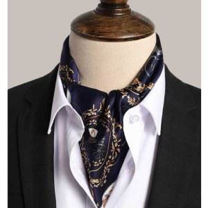 남자 실크스카프 봄 실크 머플러 정장 스카프 쁘띠 남성용