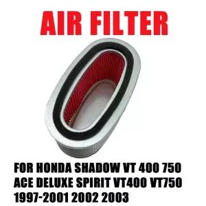 혼다 섀도우 VT 400 750 ACE 디럭스 스피릿 VT400 VT750 1997-2001 2002 2003 오토바이 부품 에어 필터 흡