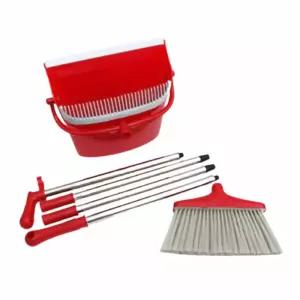 스텐드 접이 빗자루세트 긴빗자루 현장가벼운빗자루 계단청소 낙엽 사무실 교실 손잡이긴 잘쓸리는 집도구