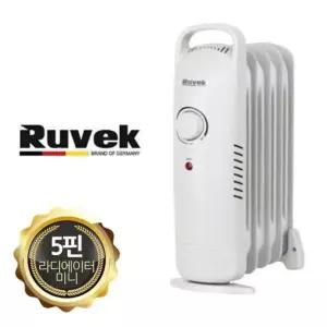 15 저소음 안전난방 미니전기 라디에이터 5핀 히터 겨울용품 온열 계절가전 기기 실내용 사무실