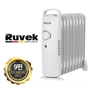 19 저소음 안전난방 미니전기 라디에이터 9핀 히터 겨울용품 온열 계절가전 기기 실내용 사무실