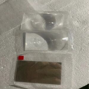 HD 및 AI 프로젝터용 호환 프레넬 렌즈 2 개와 편광 유리 1 66x40mm