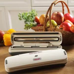 해피락 무선 압축 진공포장기계 (본체) 밀봉밀봉 실링 비닐접착 포장 자동 신선함유지 공제거 진공팩