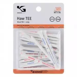 골프티 높이조절 나무티 83mm 20개 HT176 TA2159095