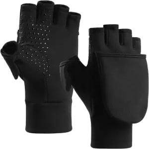 CHSMONB 낚시 장갑 전환 및 손가락 없는 남성 카약 노 젓기 패들링 사냥 사진 촬영 야외 활동을 위한