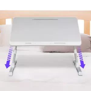 간이 노트북 책상 접이식 틈새 수납 침대 베드테이블