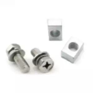 스테인레스 스틸 오토바이 배터리 터미널 볼트 M5X10mm M5X12mm M6X12mm M6 x16mm 볼트 사각 너트 키트 스