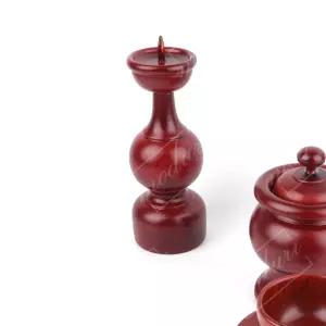 촛대 제사 나무 원목 제기 제수용품 1p 차례상 기제사