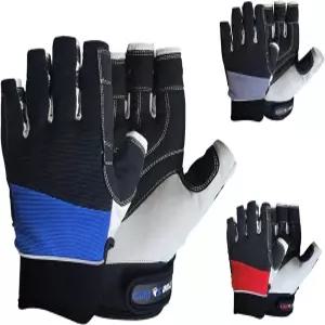 남녀용 MRX 세일링 글러브 3/4 핑거 그립 요트 패들링 카약 낚시 딩힝 수상 스포츠에 적합합니다