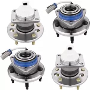 1997-1999년 폰티악 트랜스포트용 전후륜 휠 허브 베어링 어셈블리 4개의 PM 자동 세트