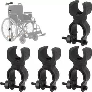 워커 롤레이터 휠체어 및 전동 스쿠터용 Bewydy 4pcs 지팡이 홀더