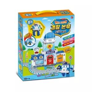 로보카폴리 변신로봇 도로놀이 구조대 경찰본부장난감 완구 로보트 남아선물 로봇 어린이날 남아