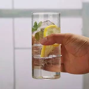 민트 유리컵 예쁜 카페 음료컵 WFLOS3U