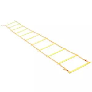 스타 어질리티 훈련용 사다리 5M축구 다용도 연습용 순발력 민첩성 휴대용 노란 평면