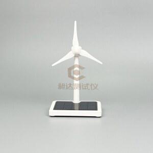 태양광 풍력발전기 모형 화이트 사무실 바람개비